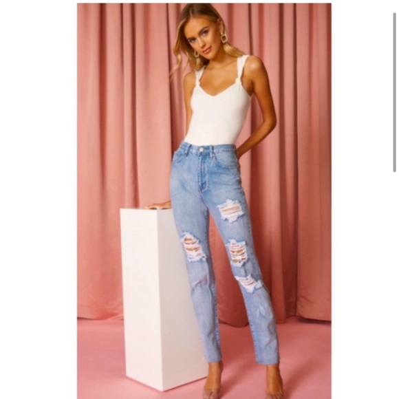 REVOLVE superdown Ramona Straight Jean in Light Wash
Size 30 - Picture 4 of 8